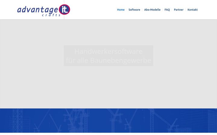 Screenshot of advantage-itc.de