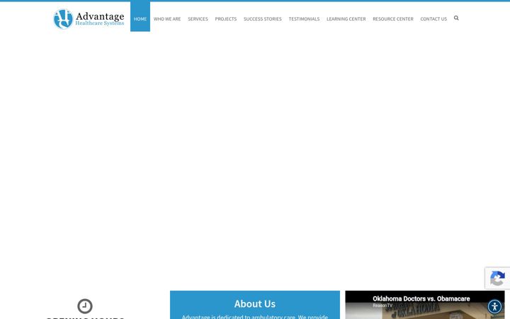 Screenshot of advantagehealthcaresystems.org