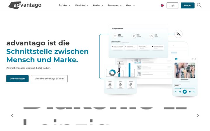 Screenshot of advantago.de