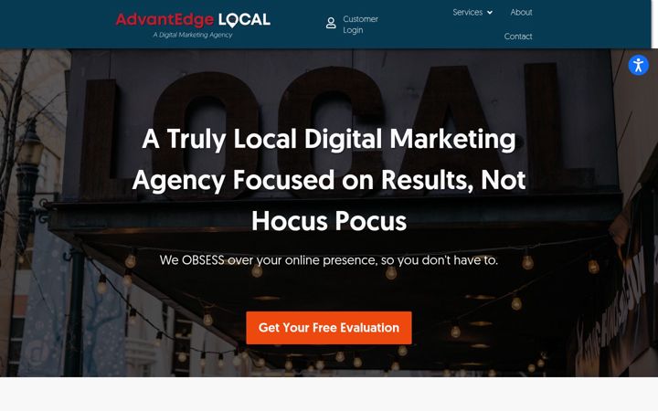 Screenshot ta' advantedgelocal.com