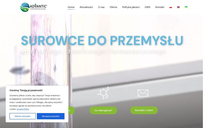 Screenshot of advantic.com.pl