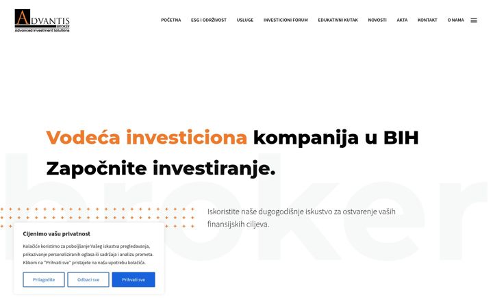 Screenshot of advantisbroker.com