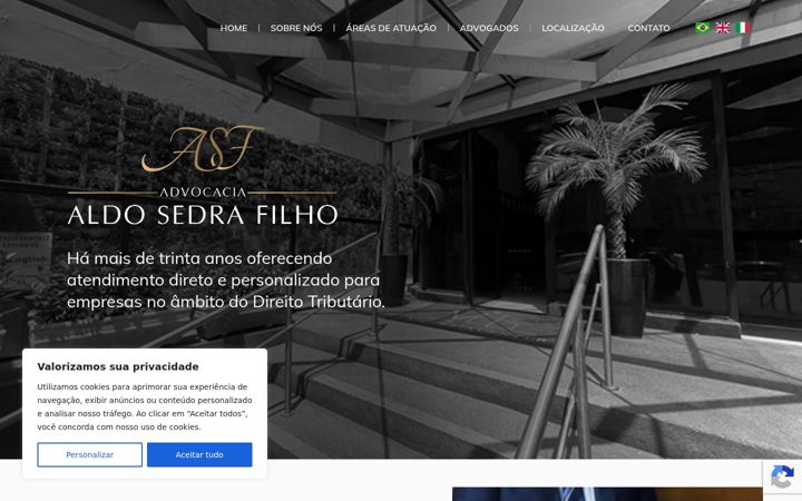 Screenshot of advasf.com.br