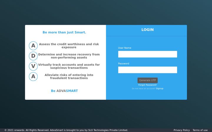 Screenshot von advasmart.in