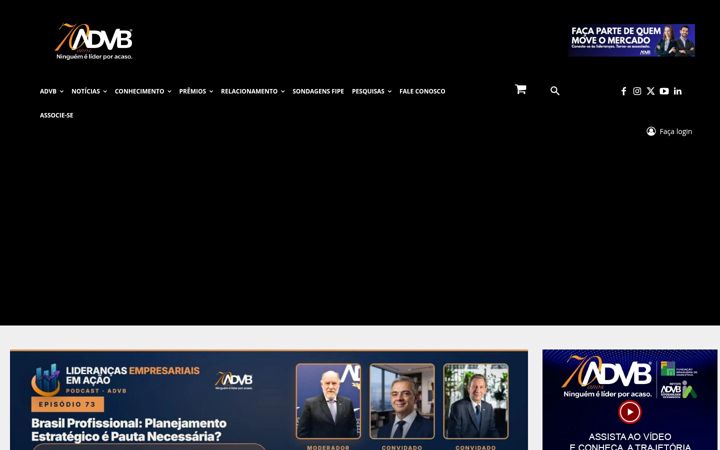 Screenshot of advb.org.br