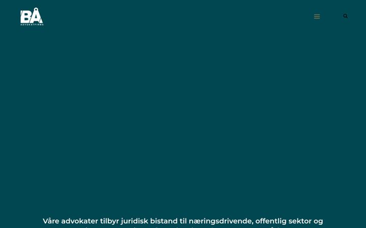 Screenshot of advba.no