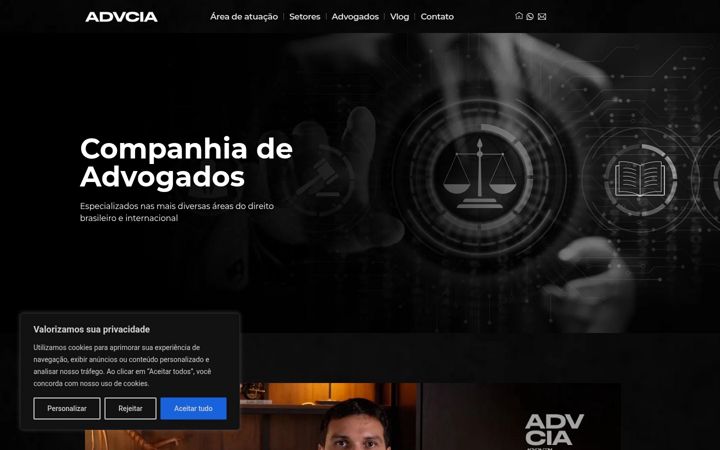 Screenshot ta' advcia.com