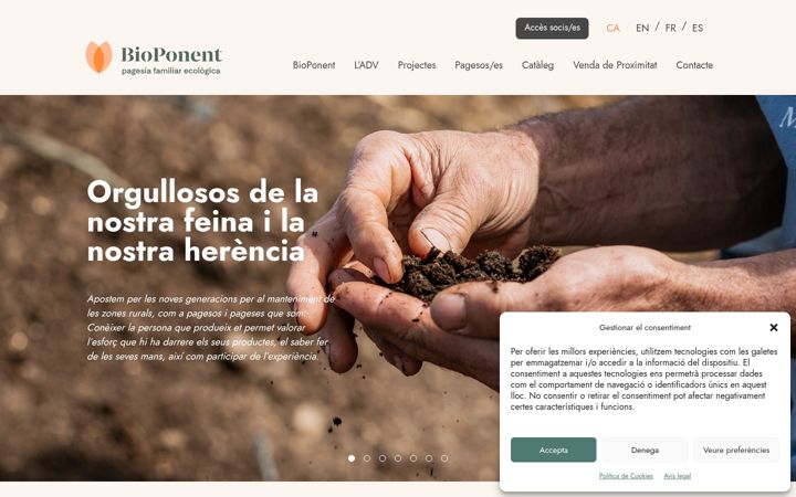 Screenshot of advecologica.org