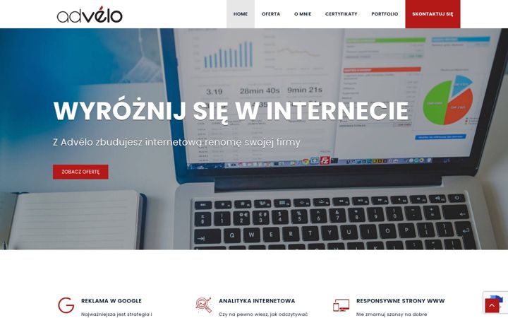 Skjermbilde av advelo.pl