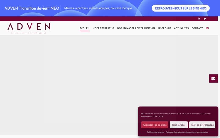 Screenshot of adven-transition.com
