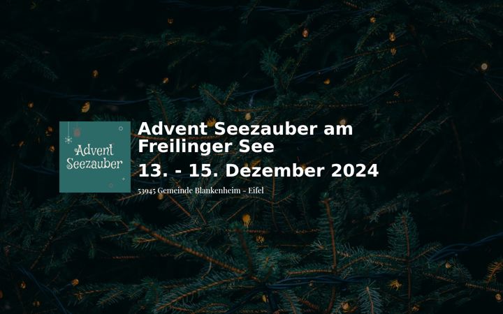 Screenshot von advent-seezauber.de