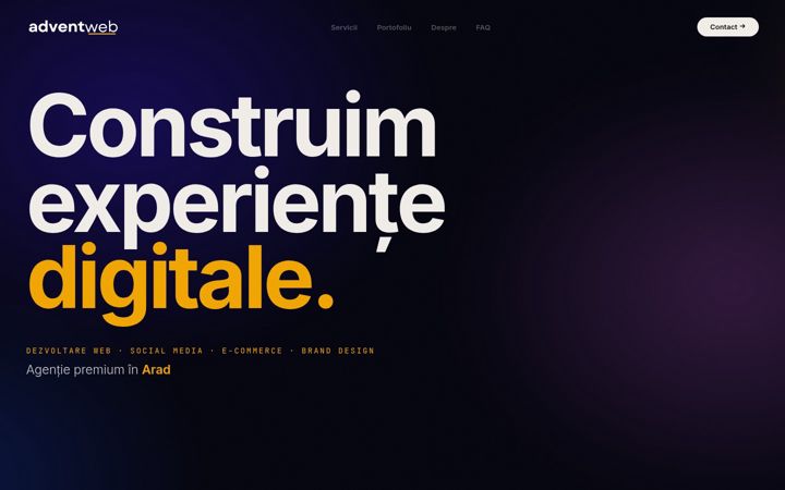 Screenshot of adventagency.com
