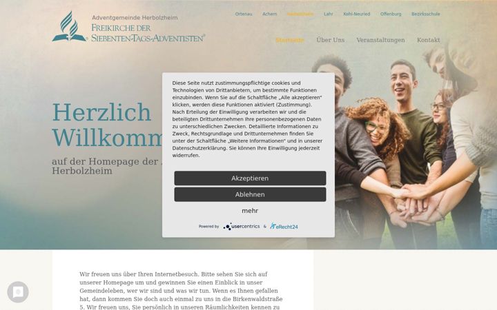 Screenshot von adventgemeinde-herbolzheim.de