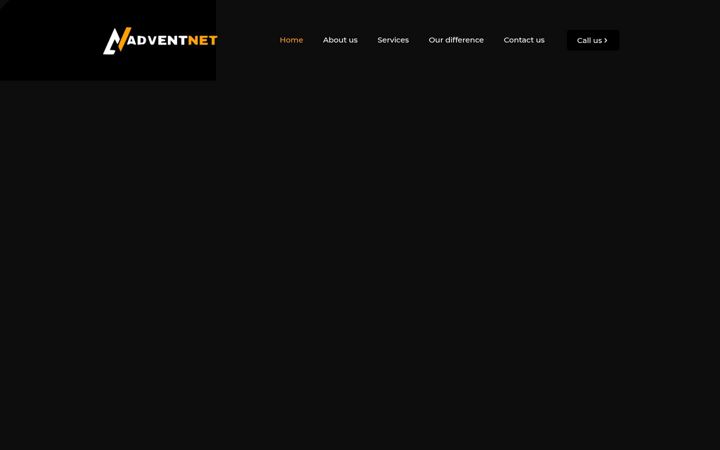 Screenshot of adventnet.org