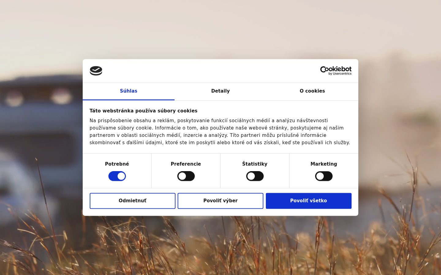Screenshot tal-banner tal-kunsens muri qabel kwalunkwe interazzjoni