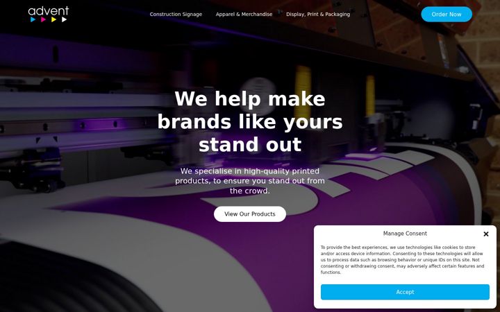 Screenshot του adventpm.com.au