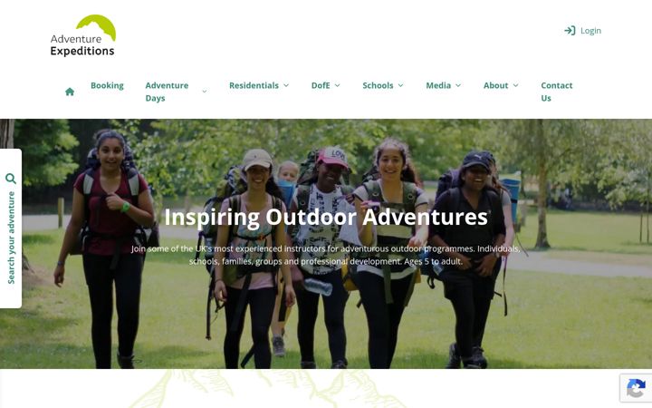 Ekrānuzņēmums no adventure-expeditions.net