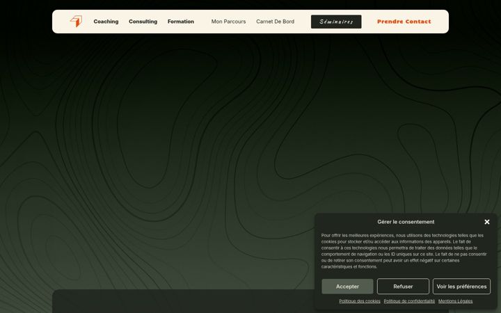 Ekrānuzņēmums no adventure-management.fr