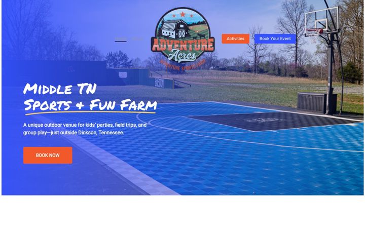 Screenshot of adventureacrestn.com