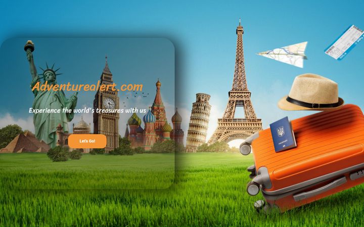 Screenshot of adventurealert.com