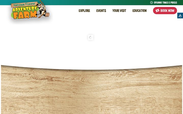 Screenshot von adventurefarm.co.uk