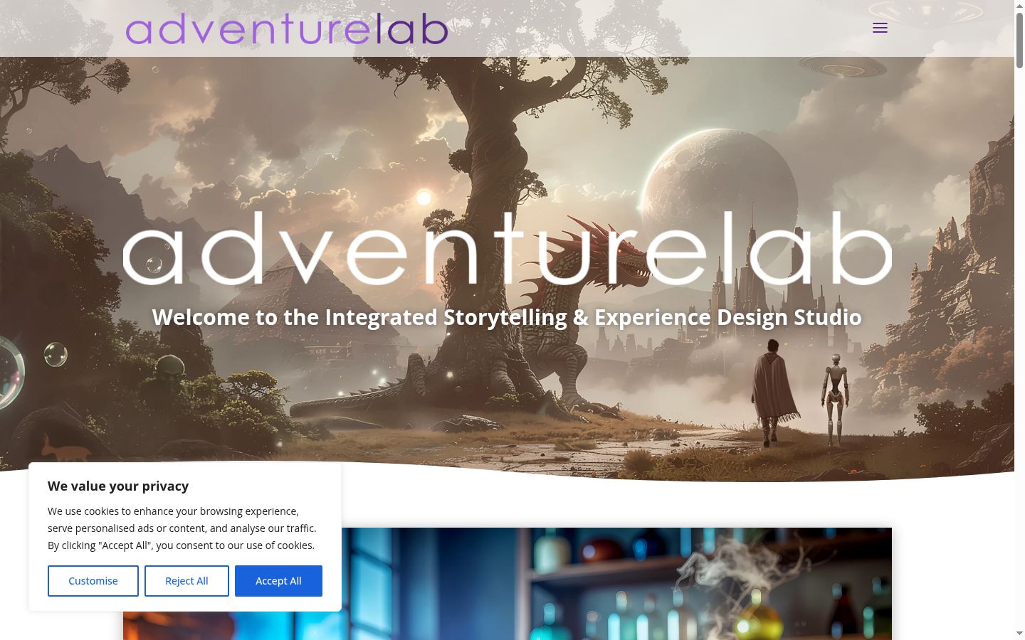 Screenshot tal-banner tal-kunsens muri qabel kwalunkwe interazzjoni