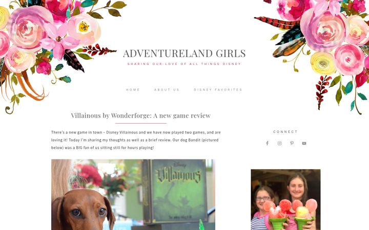 Snímek obrazovky adventurelandgirls.com