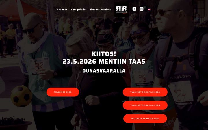 Screenshot of adventurerace.fi