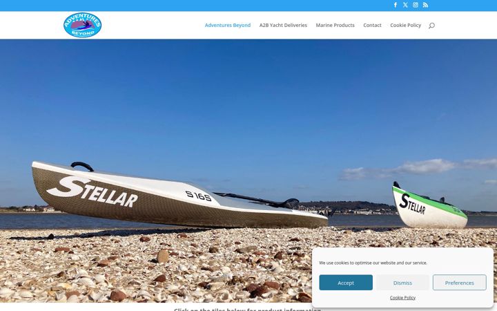 Screenshot of adventuresbeyond.co.uk