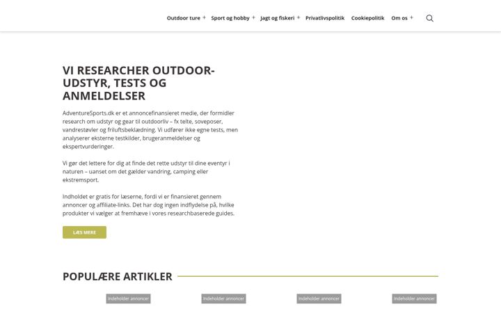 Képernyőkép: adventuresports.dk