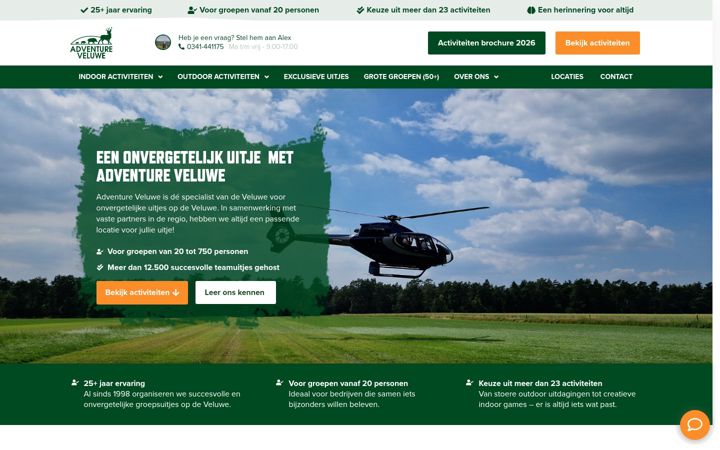 Képernyőkép: adventureveluwe.nl