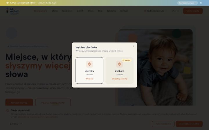 Screenshot of adverbum.pl