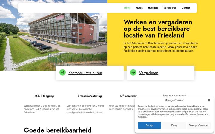 Screenshot of adverium.nl