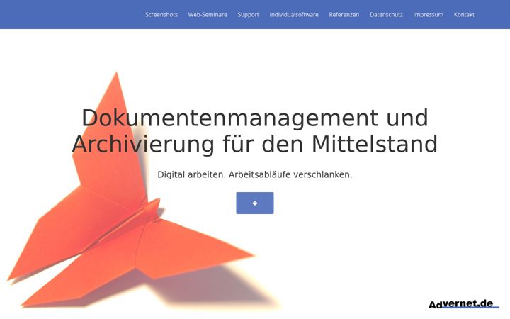 Screenshot of advernet.de
