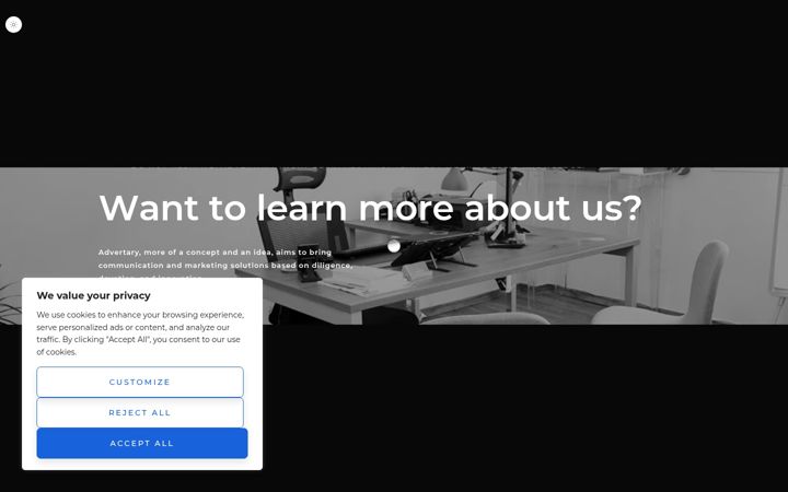 Screenshot of advertary.gr