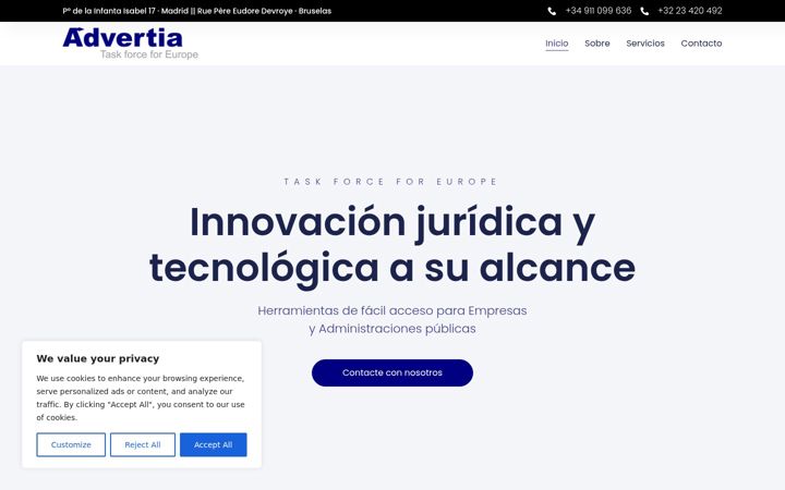 Screenshot of advertia.net
