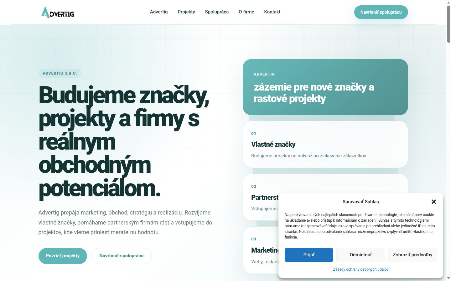 Screenshot tal-banner tal-kunsens muri qabel kwalunkwe interazzjoni