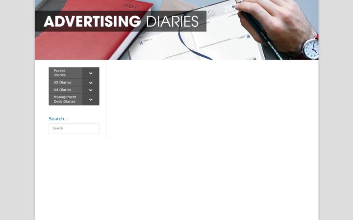 Zrzut ekranu advertising-diaries.co.uk