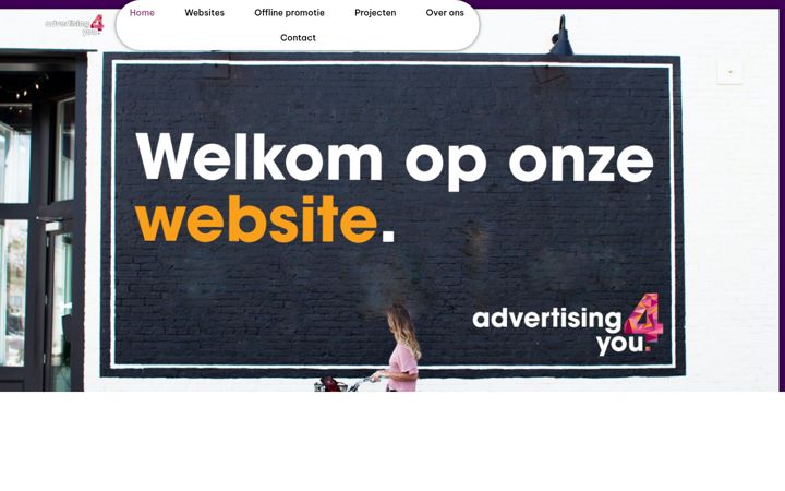 Zrzut ekranu advertisingforyou.be
