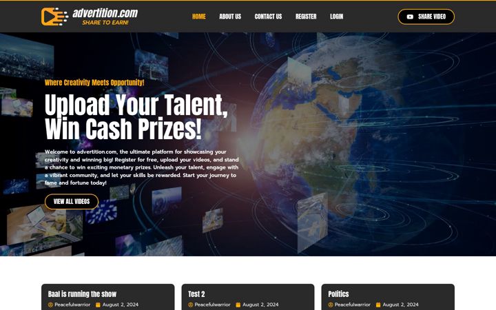 Screenshot ta' advertition.com