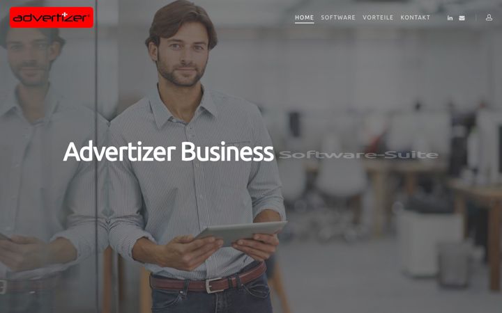 Screenshot of advertizer.ch