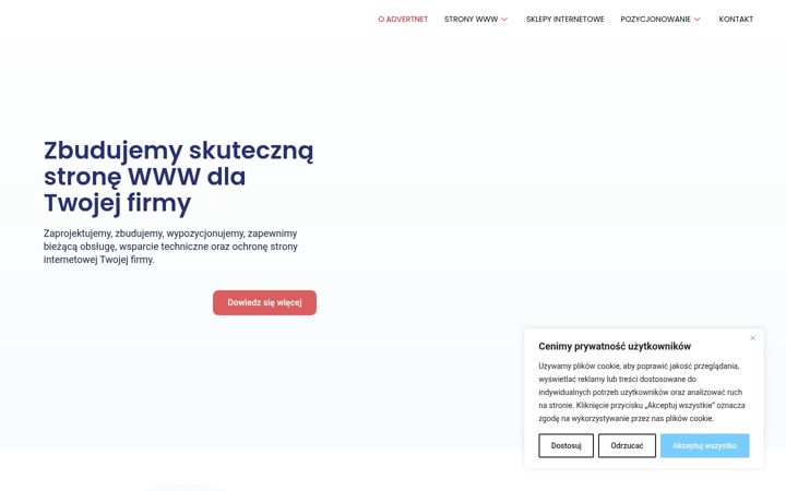 Screenshot of advertnet.pl