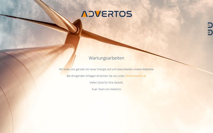 Screenshot of advertos.de