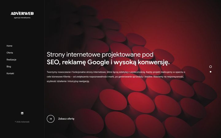 Screenshot of adverweb.pl