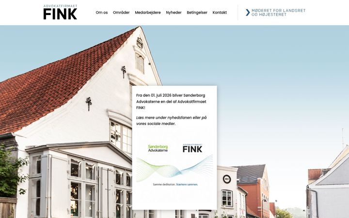 Képernyőkép: advfink.dk