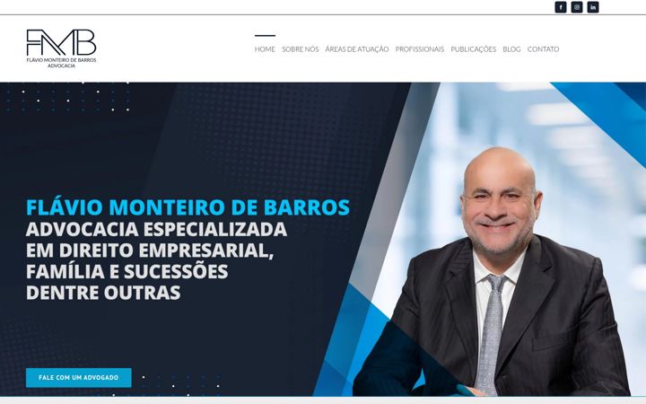 Screenshot di advfmb.com.br