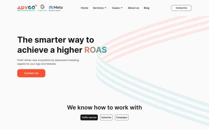 Screenshot of advgo42.com