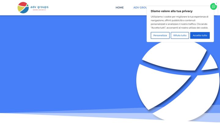 Screenshot of advgroups-consulenze.it