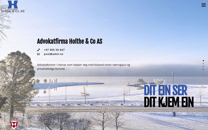 Ekrano kopija advh.no