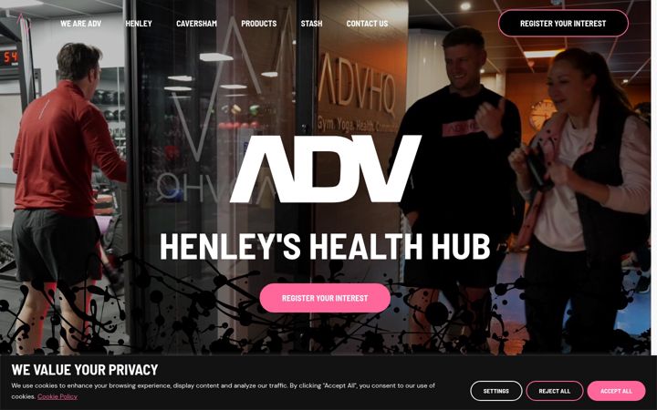 Screenshot of advhqhenley.com